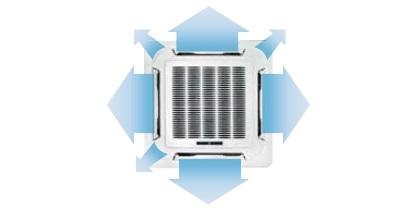 7-ми стороннее распределение воздуха